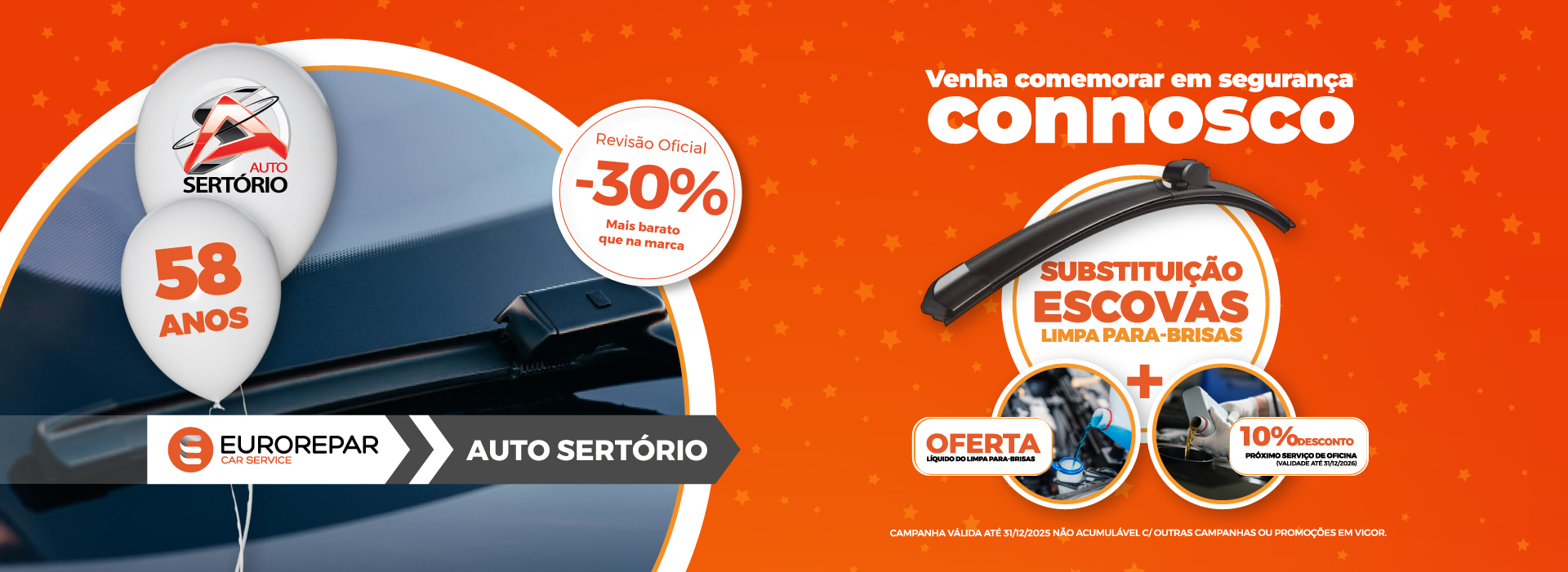 Campanha Aniversario Auto Sertório