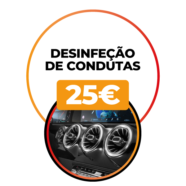 desinfeção das condutas